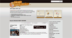 Desktop Screenshot of chicagopartybookers.com